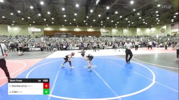 82 lbs Semifinal - Talan Blankenship, MatTime vs Jt Eden, Top Fuelers WC