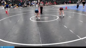 132 lbs Round 3 (16 Team) - Laitenn Braithwait, Columbus vs Jackson Holoch, York