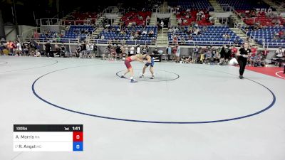 100 lbs Cons 32 #2 - Aiden Morris, MA vs Rowdy Angst, MO