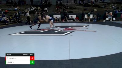 184 lbs Prelim - Cameron Lopez, Upper Iowa vs Iran Love, Tiffin