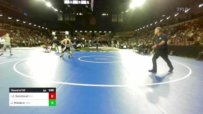 120 lbs Round Of 32 - Josiah Sandoval, Elk Grove vs Jonthan Madera, Chino