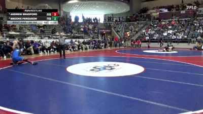 6A 144 lbs Cons. Round 1 - Brooks Ferguson, Fayetteville High School vs Andrew Bradford, Bryant High School