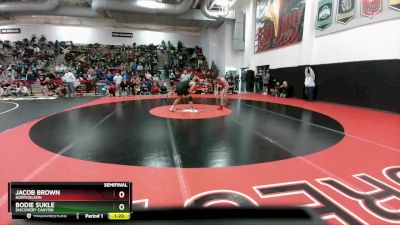 165 lbs Semifinal - Jacob Brown, Northglenn vs Bodie Sukle, Discovery Canyon