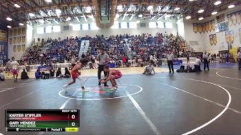 106 lbs Cons. Round 2 - Gary Mendez, Youth Impact Center vs Karter Stiffler, Assassins Wrestling
