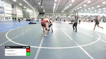 170 lbs Consi Of 32 #2 - Kaylix Douglas, PA vs Payton Rakestraw, GA