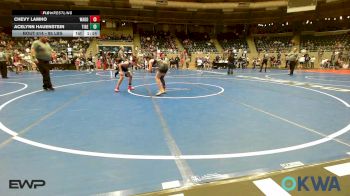 95 lbs Rr Rnd 2 - Chevy LamHo, Wagoner Takedown Club vs Acelynn Hauenstein, Tiger Trained Wrestling