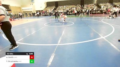 110-I2 lbs Semifinal - Aaron Smith, Lenape vs Ty Strychalsky, Prime Wrestling Club