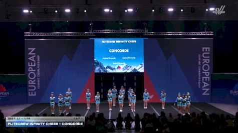 FLITECREW INFINITY CHEER - CONCORDE [2026 IASF L1 - U16 Day 1] 2026 The European Summit