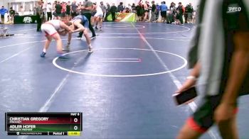 119 lbs Cons. Round 2 - Adler Hofer, Michigan Premier vs Christian Gregory, Pinckney