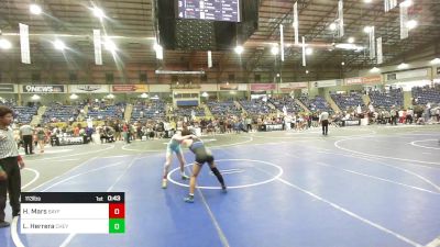 113 lbs Consi Of 8 #1 - Hunter Mars, Bayfield Wrestling vs Lazarus Herrera, Cheyenne East