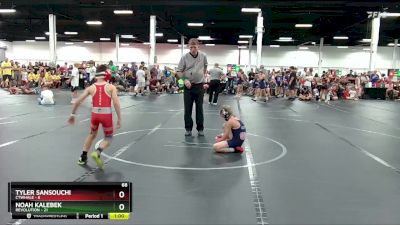 68 lbs Round 3 (6 Team) - Tyler Sansouchi, CTWHALE vs Noah Kalebek, Revolution