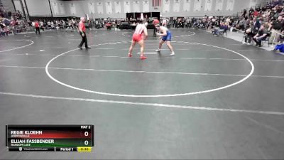 285 lbs Cons. Round 2 - Regie Kloehn, Hortonville vs Elijah Fassbender, Random Lake