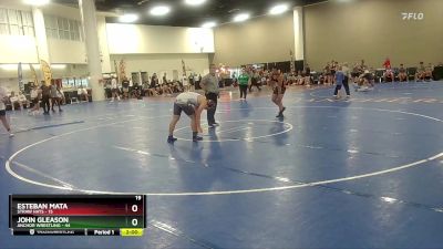 190 lbs Round 2 (10 Team) - Esteban Mata, Straw Hats vs John Gleason, Anchor Wrestling