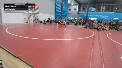 167 lbs Quarterfinal - Josh Jordan, Uniontown vs Joey Bainey, Philipsburg