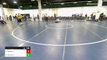 132 lbs Round Of 32 - Kaden Mellon, OH vs Anthony Ferraro, PA