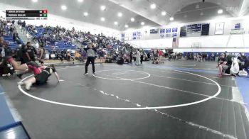 135 lbs Quarterfinal - Anika Bittner, Rio Mesa vs Rebeka Miller, Golden West