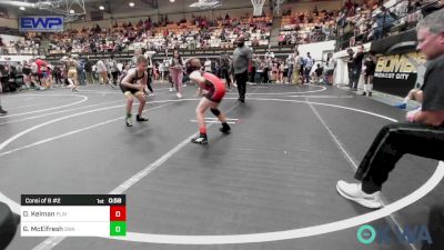 73 lbs Consi Of 8 #2 - Decklan Kelman, Plainview Youth Wrestling Club vs Gage McElfresh, Shelton Wrestling Academy