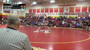 150 lbs Cons. Round 2 - Ben White, Clear Creek-Amana vs Kyler Messer, Vinton-Shellsburg