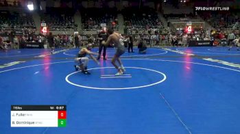 115 lbs Consolation - Jonathan Fuller, Rhino vs Brodie Dominique, Burnett Trained WC