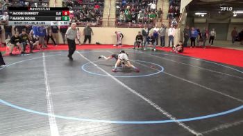 65_B lbs Round Of 32 - Jacobi Burkett, Claysburg Kimmel vs Mason Kolva, Northern York