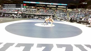 113 lbs Cons. Round 2 - Ethan Branaman, Hays HS vs Jack Richardson, Arkansas City HS