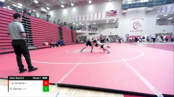 144 lbs Cons. Round 2 - Anselmo Briseno, Bishop Noll vs Grayson Garcia, Marmion Academy