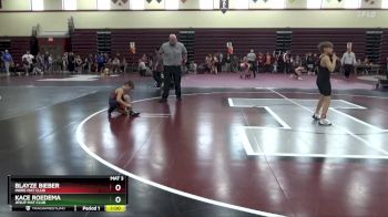 PW-13 lbs Cons. Semi - Kace Roedema, Jesup Mat Club vs Blayze Bieber, Indee Mat Club