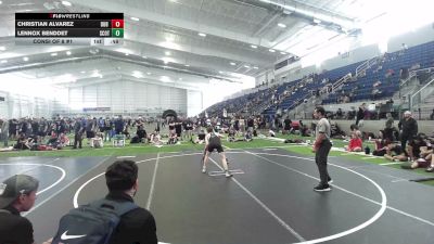 109 lbs Consi Of 8 #1 - Christian Alvarez, DUB Wrestling vs Lennox Benddet, Scottsdale WC