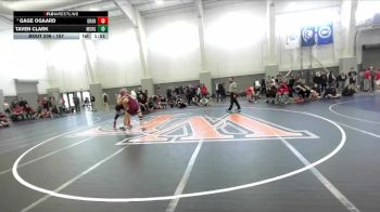 157 lbs Champ. Round 1 - Gage Ogaard, Grantsville vs Taven Clark, Morgan