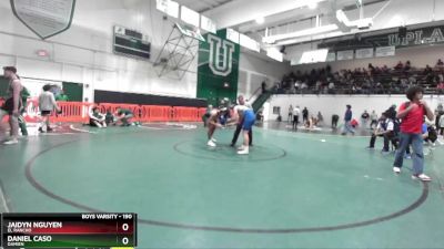 190 lbs Champ. Round 3 - Daniel Caso, Damien vs Jaidyn Nguyen, El Rancho