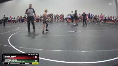 65 lbs Quarterfinal - Ryker Byrd, Oklahoma Elite vs Carter Knox, Dragons Junior Wrestling Club