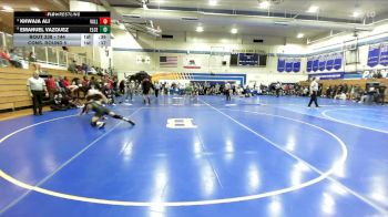 144 lbs Cons. Round 5 - Emanuel Vazquez, El Cerrito vs Khwaja Ali, Vallejo