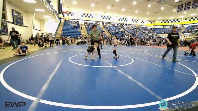 52 lbs 2nd Place - Leo Sears, Ponca City Wildcat Wrestling vs Jack Allen, Ponca City Wildcat Wrestling