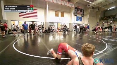 140 lbs Rr Rnd 4 - Caleb Kennedy, Raw vs Tyler Dawes, IRONMEN Wrestling Club