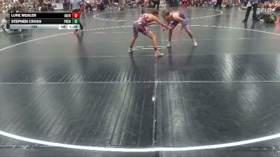 129 lbs Round 3 (8 Team) - Stephen Cross, Precision WA vs Luke Mealer, GA United Red