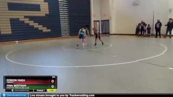 68 lbs Round 3 - Finn Bertram, Panther Wrestling Club vs Zorion Maea, Liberty