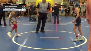 90 lbs Cons. Semi - Jeremiah Payne C2, Q WRESTLING vs Jayce Cordell SW2, Valley View