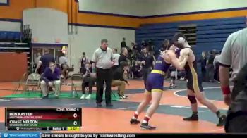 184 lbs Cons. Round 4 - Ben Kasten, Wisconsin-Stevens Point vs Chase Melton, Wisconsin-Eau Claire