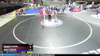 220 lbs Cons. Round 4 - Kingston Coates, California vs Brody Aquilar, Rough House Wrestling