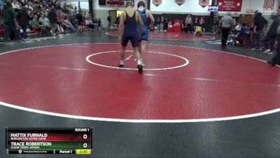 150 lbs Round 1 - Trace Robertson, Clear Creek-Amana vs Mattix Furnald, Burlington Notre Dame