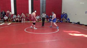 285 lbs Round 2 (3 Team) - Nolan Carroll, Hartselle vs Caleb Campbell, Arab