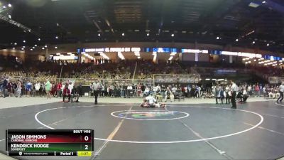 165 1A 1st Place Match - Kendrick Hodge, Somerset vs Jason Simmons, Cardinal Gibbons