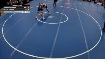 285 lbs Semis & 1st Wrestleback (8 Team) - Isaac Carver, Elkhorn South vs Joshua Dittmer, Norfolk