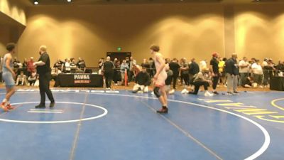 138 lbs Cons. Quarters - Isaac Cicchetti, Cavalier Wrestling Club vs Amari Jenkins, Bad Karma