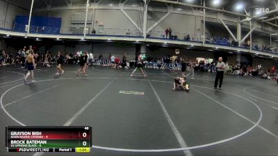 48 lbs Round 5 (6 Team) - Brock Bateman, U2 Uprising Black vs Grayson Bish, Ragin Raisins Catawba