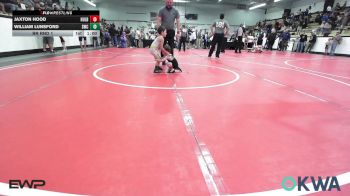 35 lbs Rr Rnd 1 - Jaxton Hood, Hulbert vs William Lunsford, Salina Wrestling Club