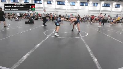 144 lbs Round 4 (6 Team) - Brody Bishop, Freakztyle Wrecking Crew vs Nathan Klingensmith, All American