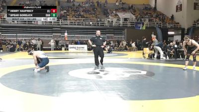 150 lbs Round Of 16 - Henry Haufrect, St Johns (TX) vs Spear Gorelick, Charlotte Latin