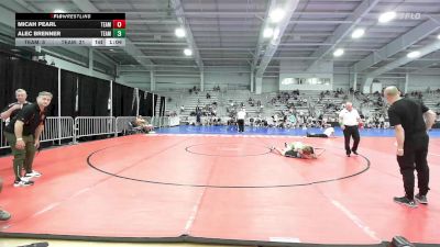 100 lbs Rr Rnd 1 - Micah Pearl, Team Germantown vs Alec Brenner, Team RJN Green