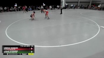 138 lbs Cons. Round 8 - Logan Schwanz, No Nonsense Wrestling vs Joshua Vasquez, Michigan Premier WC